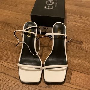 EGO white heels